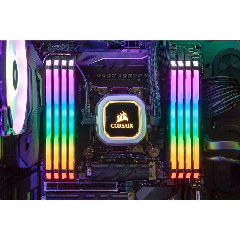 PCメモリ CORSAIR DDR4-3000MHz デスクトップPC用 メモリ VENGEANCE RGB PRO シリーズ 256GB 32GB×8｜comfyfactory｜06