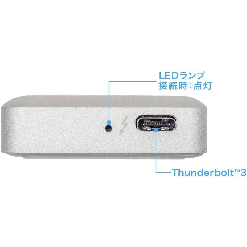 外付けSSD グリーンハウス Thunderbolt3対応 バスパワー専用タイプ 480GB 3年保証 GH-SSDTB3A480｜comfyfactory｜06