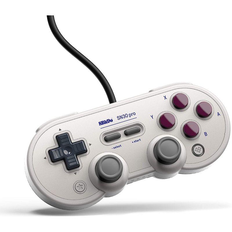 ゲームコントローラー 8bitdo SN30 Pro USBゲームパッド有線ゲームコントローラ用 Windows/Steam/ラズベリーパイ/Switch (G｜comfyfactory｜05