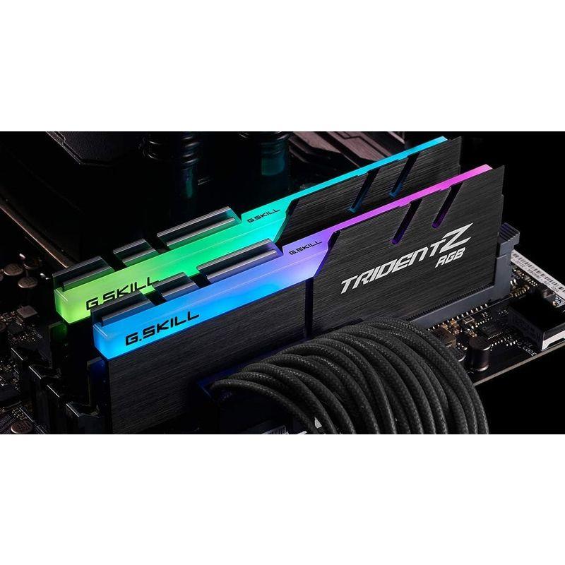 パソコンメモリRAM G.Skill Trident Z RGB F4-3200C16D-16GTZRX (DDR4-3200 8GB×2) AMD Ryzen用｜comfyfactory｜02