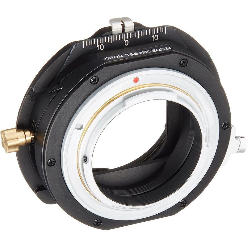 【新品】 レンズアダプター KIPON ニコンFマウントレンズ - キヤノンEOS Mマウントアダプター アオリ(ティルト&シフト)機構搭載 T&S NIK-EOS M 【DGJ8220435059】(28835円)