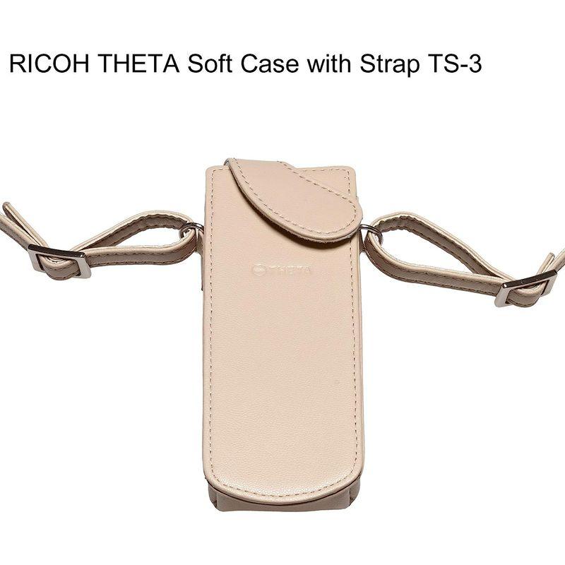 RICOH THETA Soft Case with Strap TS-3 ストラップ付きソフトケース 肩掛け、首掛けが可能なシータ専用収納｜comfyfactory｜06