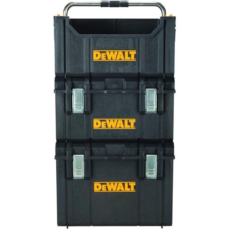 工具収納ケース デウォルト(DeWALT) タフシステム システム収納BOX トートタイプ 工具箱 収納ケース ツールボックス DS280 持ち運びやすい｜comfyfactory｜05