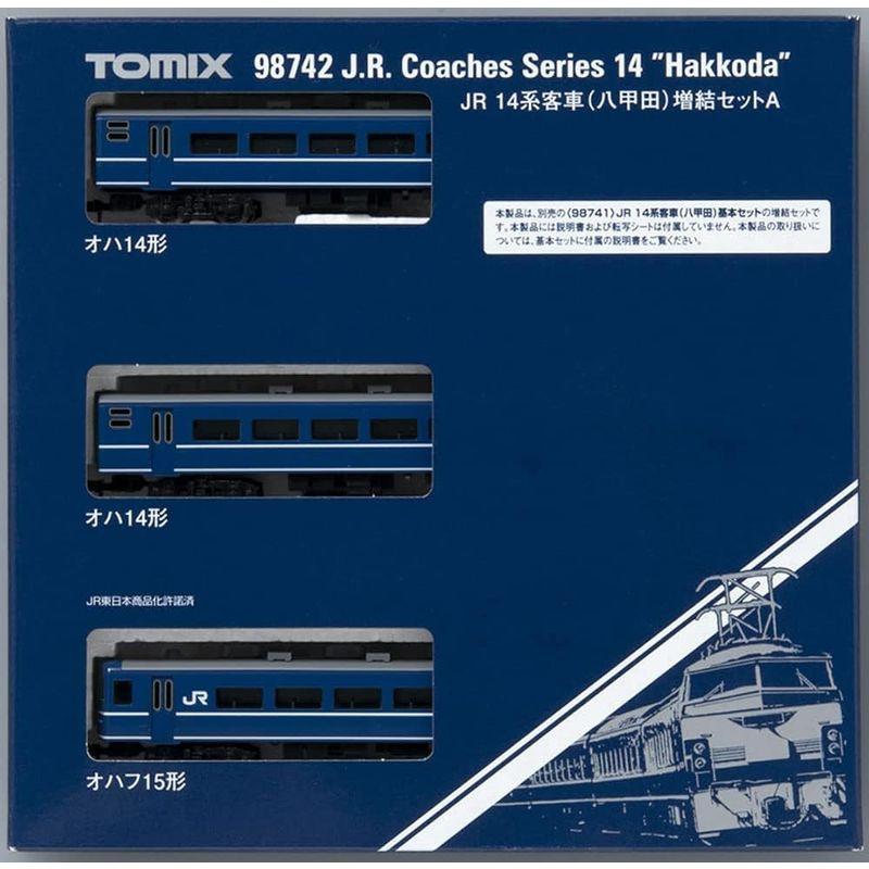 鉄道模型 TOMIX Nゲージ JR 14系 八甲田 増結セットA 98742 客車｜comfyfactory｜03