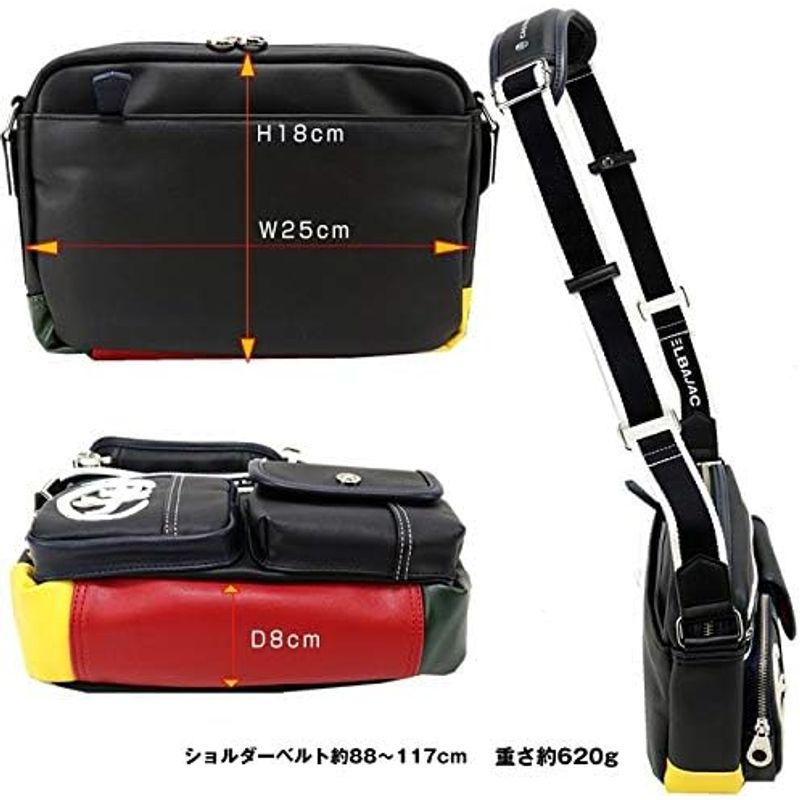 ショルダーバッグ カステルバジャック 横型 ドミネ メンズ レディース 24111 (ブラック) ショルダーバッグ 横型 ドミネ メンズ レディース ブラック