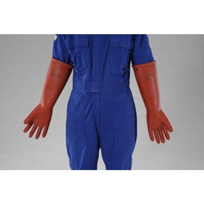 保護手袋　エスコ　Ｌ　高圧用絶縁ゴム手袋(7000V)