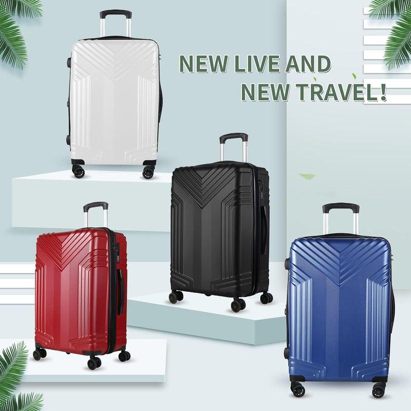 U-NEST 軽量 TSAロック搭載 スーツケース キャリーバッグ 機内持ち込み ABS材質 静音 金属キャリーバー 持ちやすい アルミハン TSAロック搭載 NEST 軽量 スーツケース キャリーバッグ 機内持ち込み ABS材質 静音 金属キャリーバー 持ちやすい アルミハン