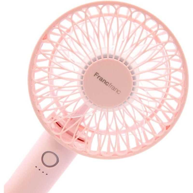 ハンディファン 充電 扇風機 ハンディ フランフラン ライト ?Francfranc FRAIS HANDY FAN LIT｜comfyfactory｜04