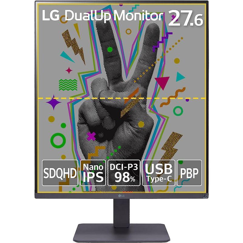 2倍の画面で、2倍の体験。LG デュアルアップ モニター 28MQ750-C 27.6インチ/アスペクト比 1｜comfyfactory｜09