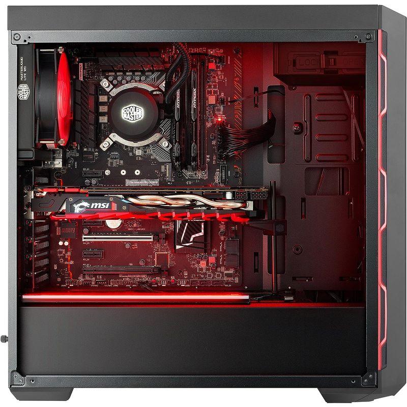 PCケース Cooler Master MasterBox MB600L Red ミドルタワー型PCケース CS7067 MCB-B600L-KA5N-｜comfyfactory｜04