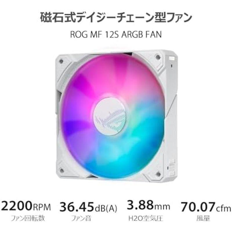 ASUS CPUクーラー 3.5インチLCD画面 ROG RYUJIN III 360 ARGB WHT 国内正規代理店品｜comfyfactory｜04