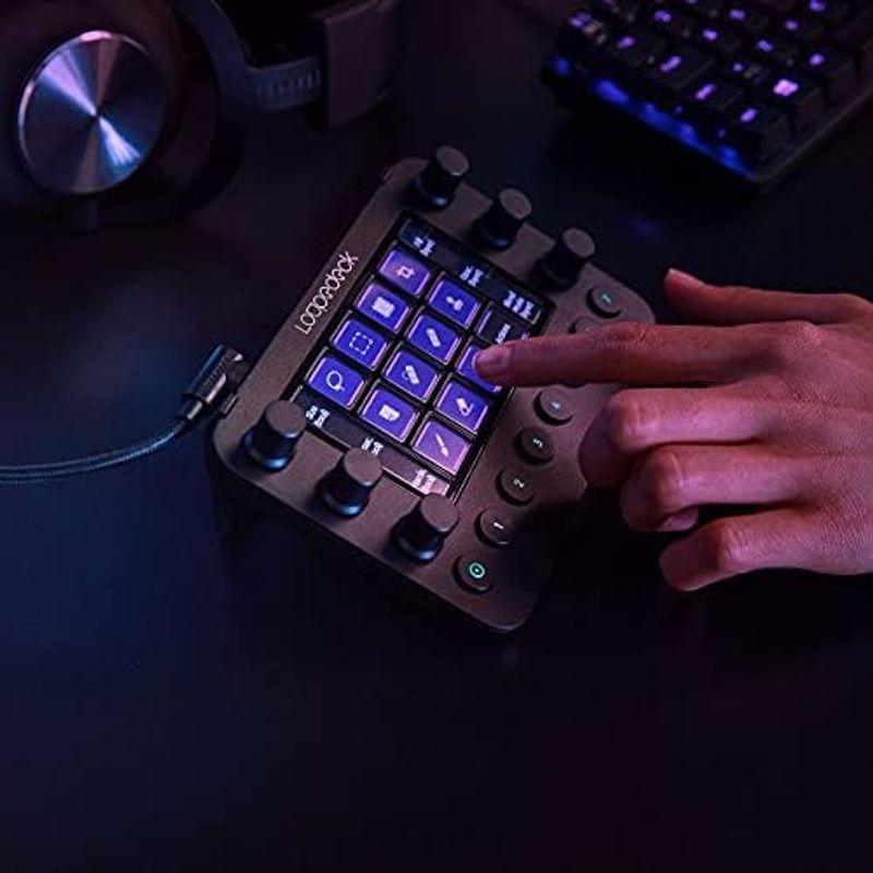 Loupedeck Live ? ライブ配信、写真、ビデオ編集用のPC接続コントローラ カスタマイズ可能なボタン ダイヤル タッチスクリーン｜comfyfactory｜06