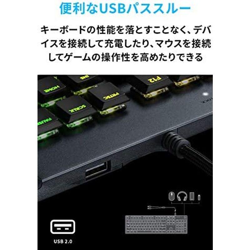 Logicool G ロジクール G ゲーミングキーボード 有線 G813 薄型 GLスイッチ リニア メカニカル キーボード 静音 日本語｜comfyfactory｜15