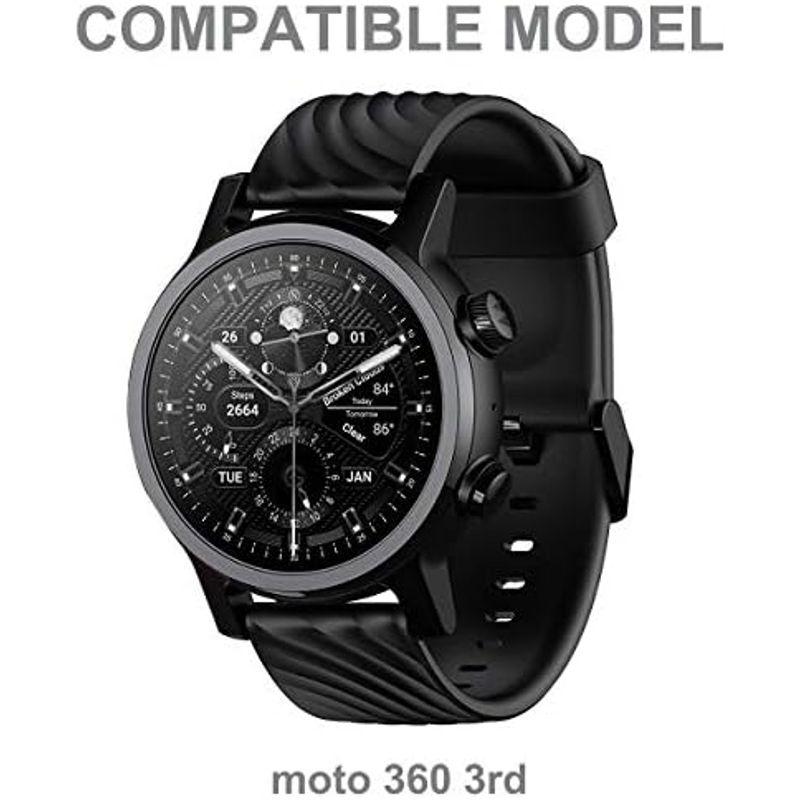 Heyeke Moto 360 第3世代 2020に対応。交換用充電ケーブルコードドッククレードルスタンドステーション。Moto 360 第｜comfyfactory｜04