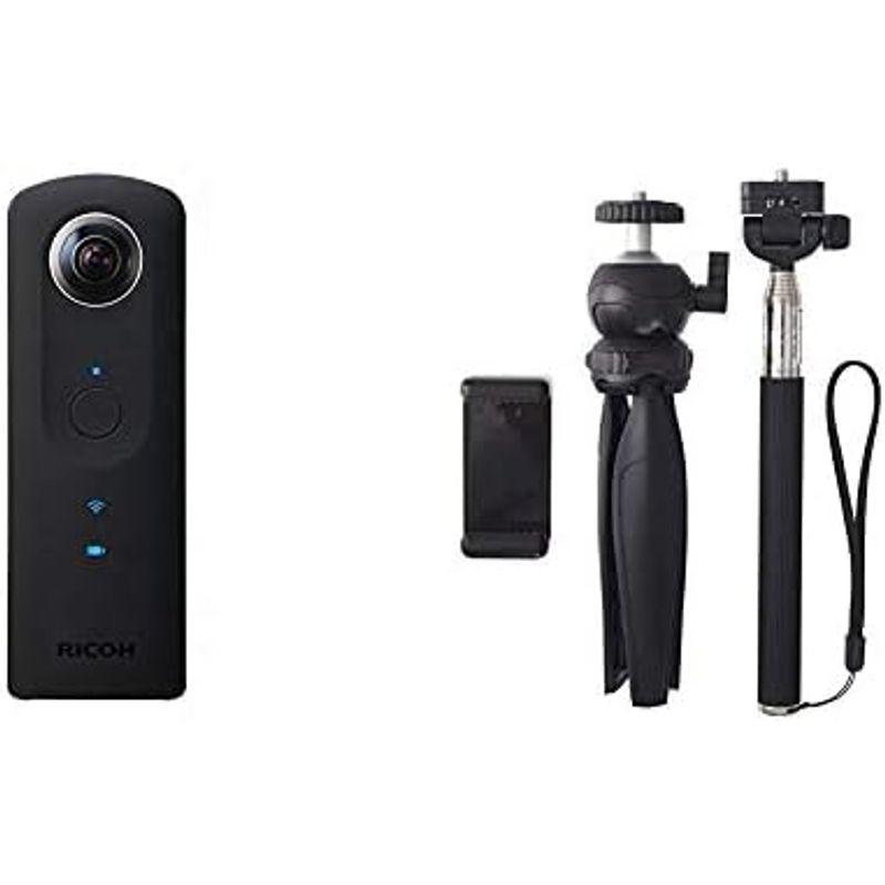 RICOH THETA S ブラック 360度全天球カメラ 360° Full HD 30fps フルハイビジョン動画 25分間連続撮影可能｜comfyfactory｜04