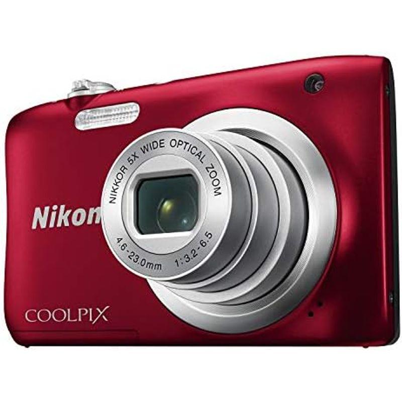 Nikon デジタルカメラ COOLPIX A100 光学5倍 2005万画素 レッド A100RD｜comfyfactory｜06
