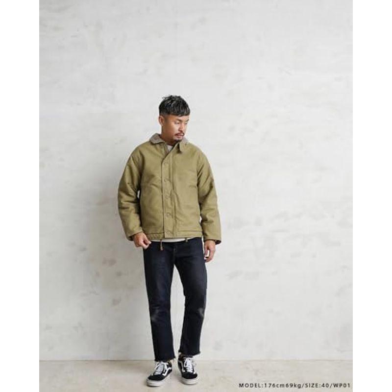 ワイパー inc 米海軍 U.S.NAVY N-1 デッキジャケット SOLID - TANWP01(36（S）｜comfyfactory｜05