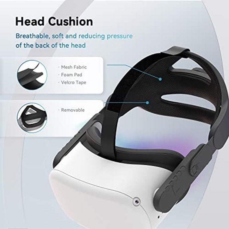 CNBEYOUNG K8 エリートヘッドストラップVRアクセサリー メタ オ 