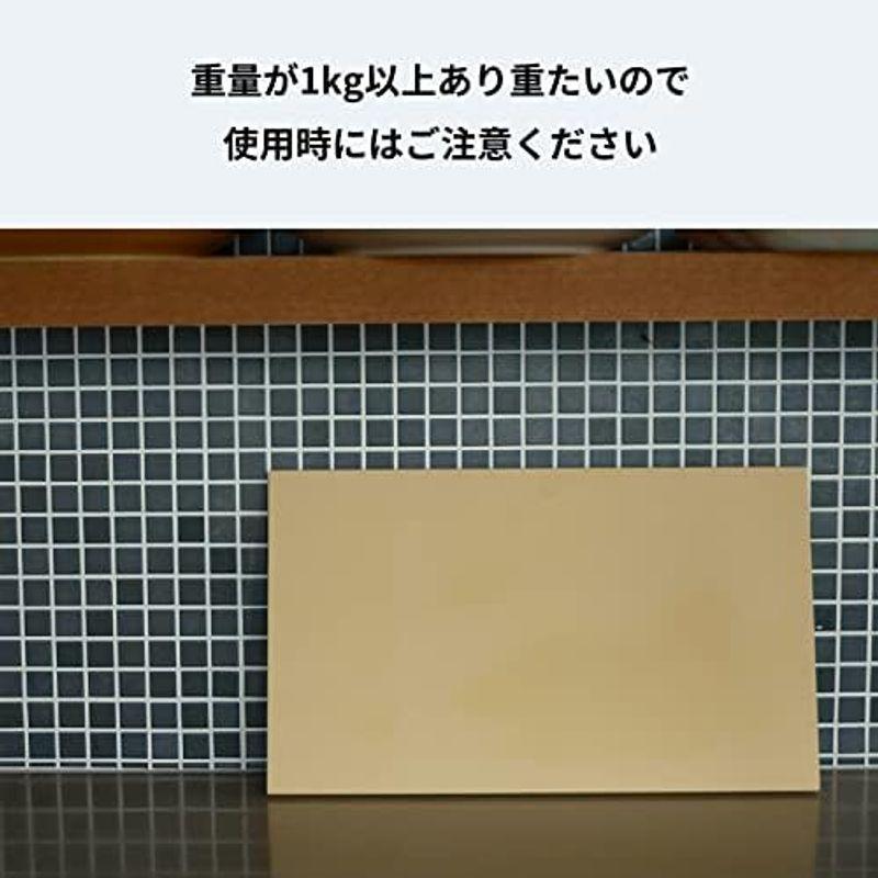 パーカーアサヒ 抗菌まな板 合成ゴム アサヒクッキンカット 業務用 (日本製) 500×250×20mm G101｜comfyfactory｜11