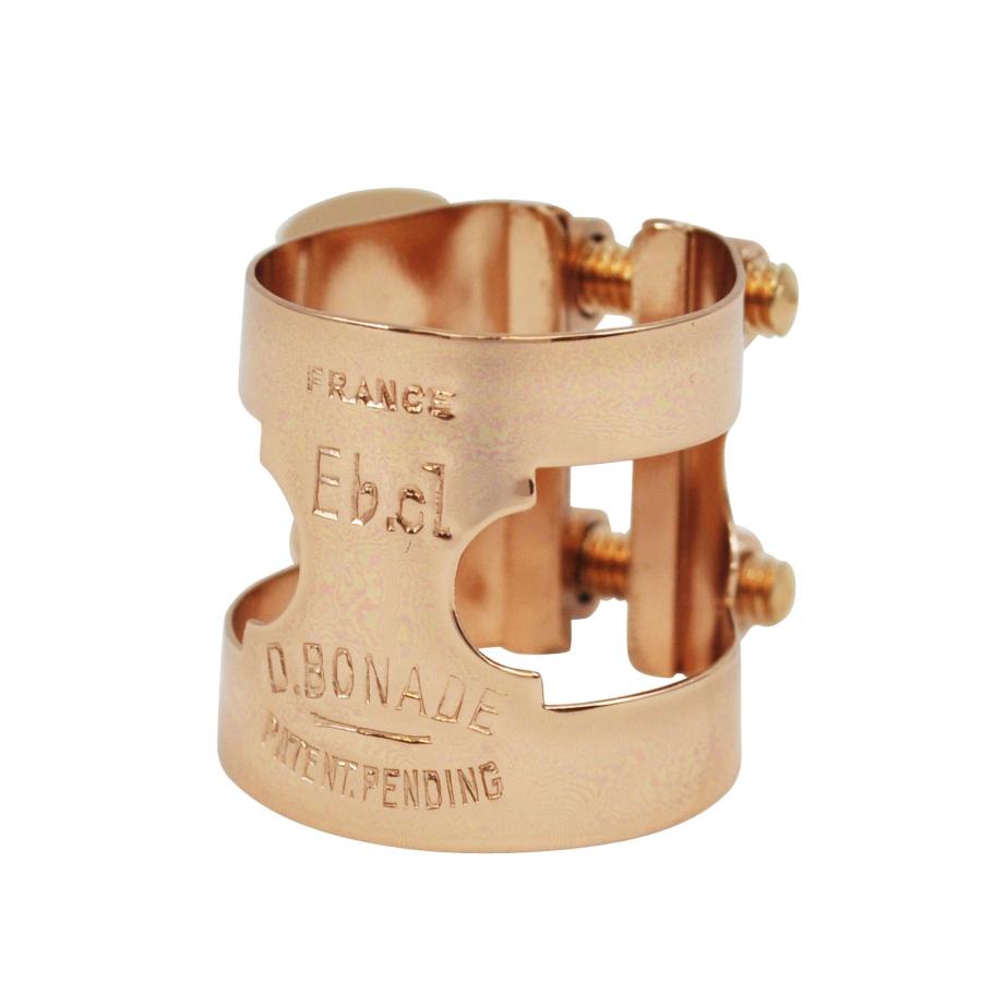 ボナード E♭クラリネット リガチャー 正締め ピンクゴールドプレート