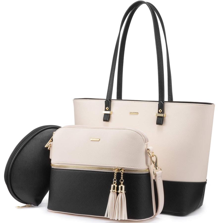 LOVEVOOK バッグレディース 3点セットハンドバッグショルダー