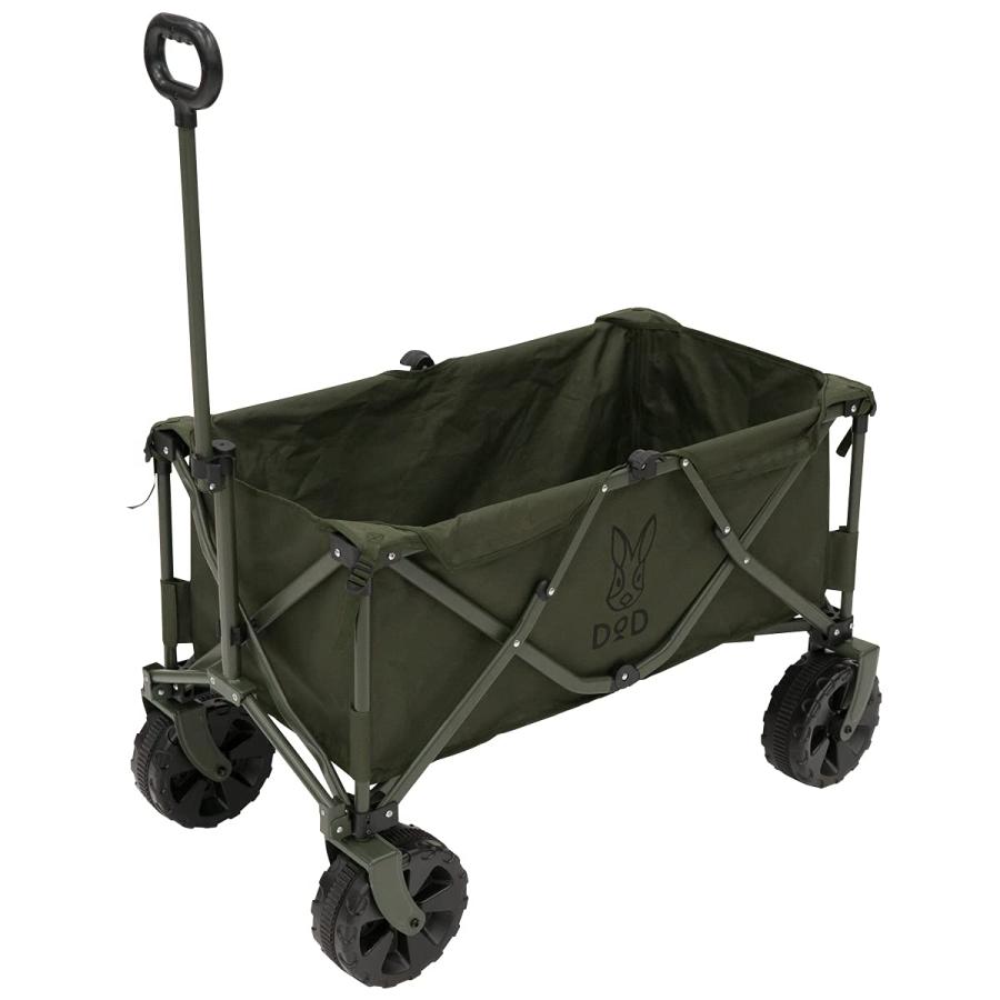 DOD(ディーオーディー) キャリーワゴン 極太タイヤ 大容量 125L 耐荷重 
