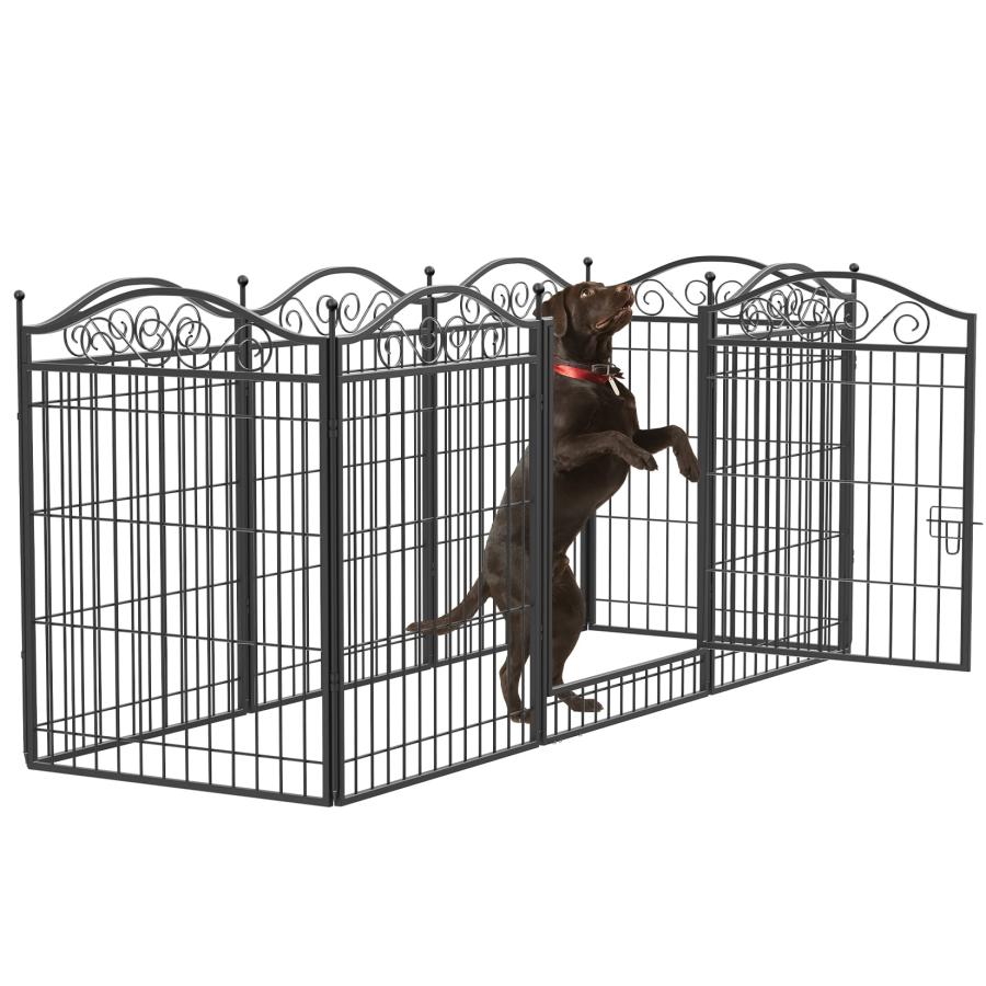 大型犬用サークル 大きい 屋外 室内 ドア付き キャンプ ペット柵 大型犬用サークル 大きい 屋外 室内 ドア付き キャンプ ペット柵