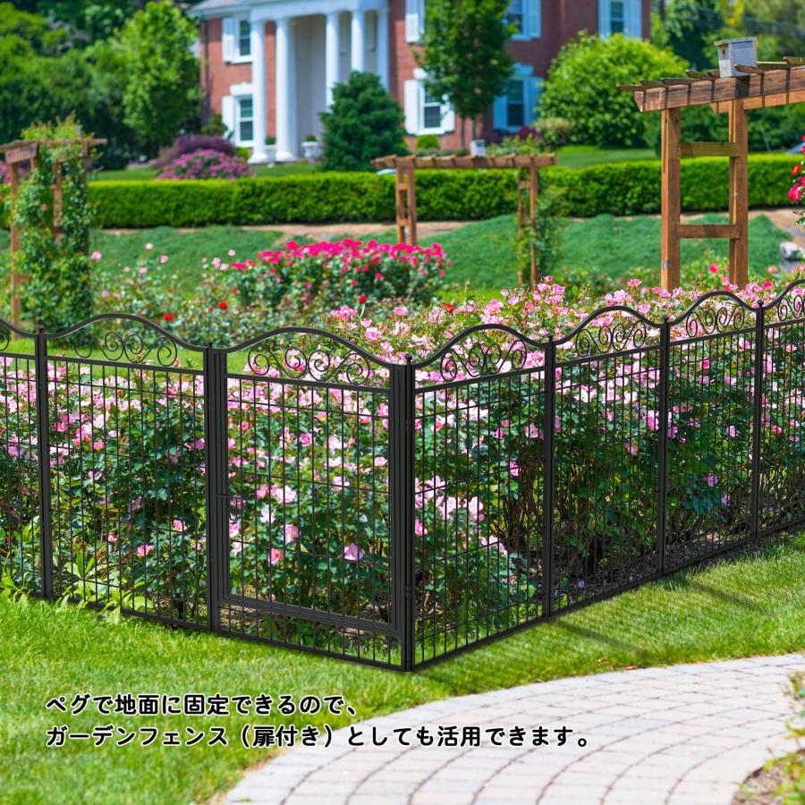 大型犬用サークル 大きい 屋外 室内 ドア付き キャンプ ペット柵 大型犬用サークル 大きい 屋外 室内 ドア付き キャンプ ペット柵