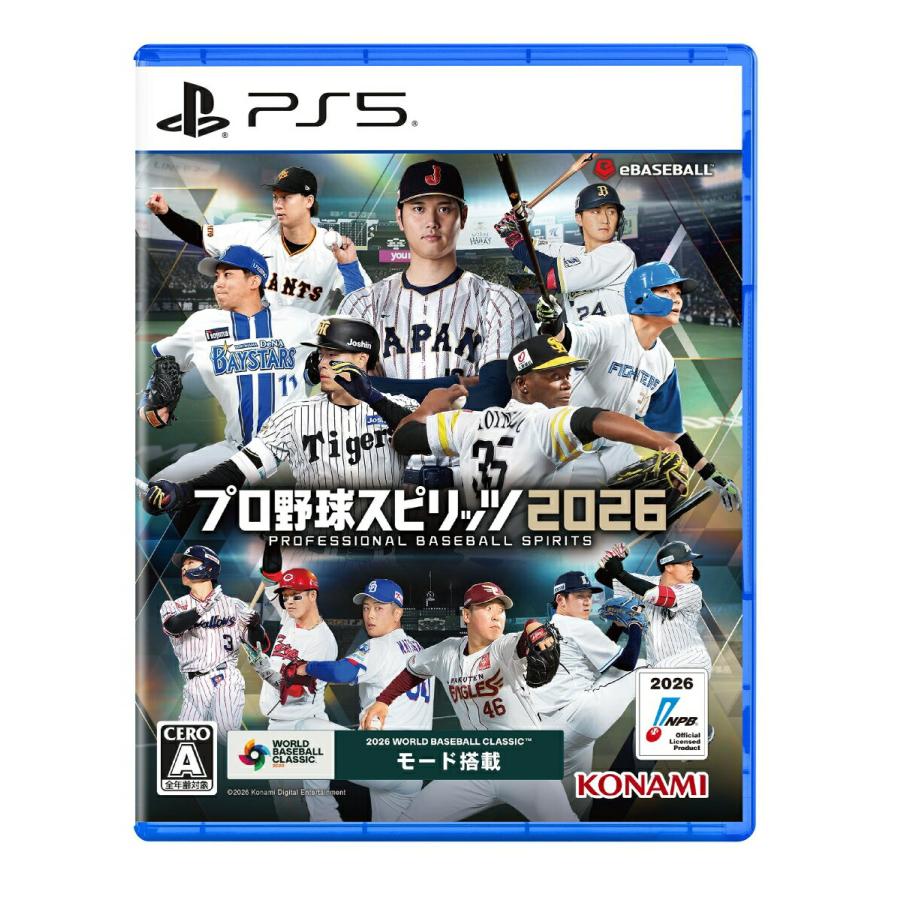 新品 PS5ソフト プロ野球スピリッツ2026 : COMG通販部 - 通販 - Yahoo