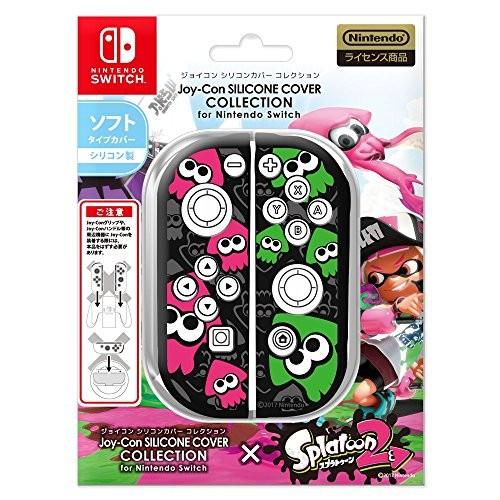 新品 Joy-Con SILICONE COVER COLLECTION for Nintendo Switch (splatoon2)Type-B 任天堂公式ライセンス商品｜comgstore