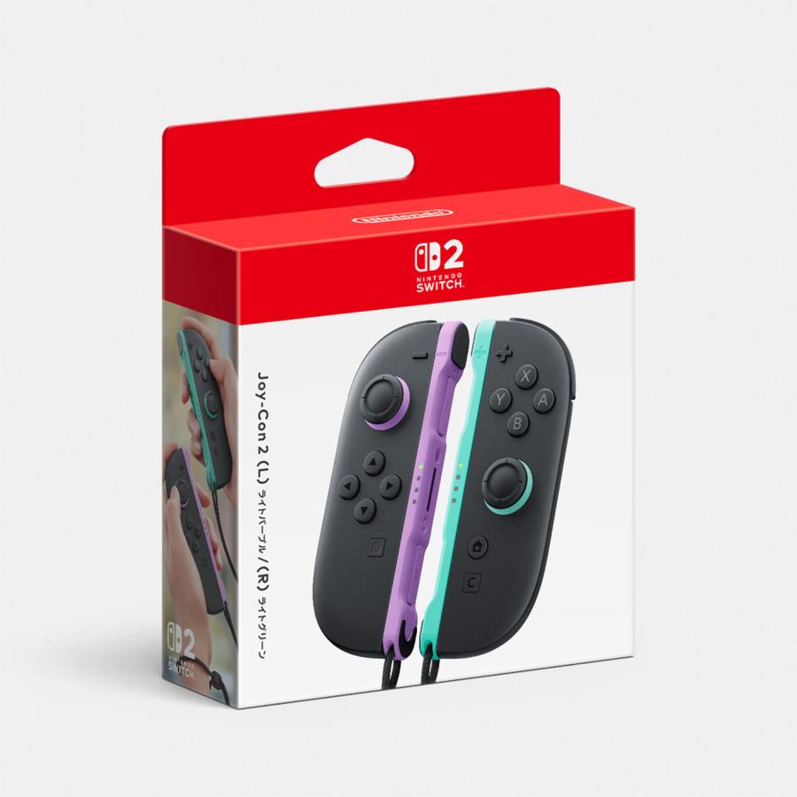 Nintendo Switch 新品 Joy-Con 2 (L) ライトパープル/(R) ライト