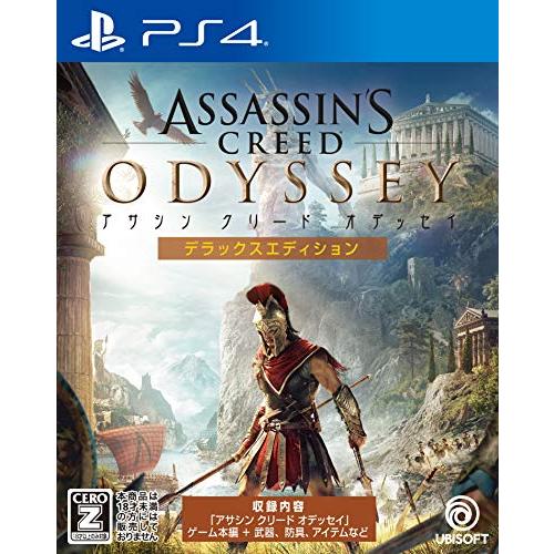 中古 PS4ソフト アサシン クリード オデッセイ デラックスエディション 