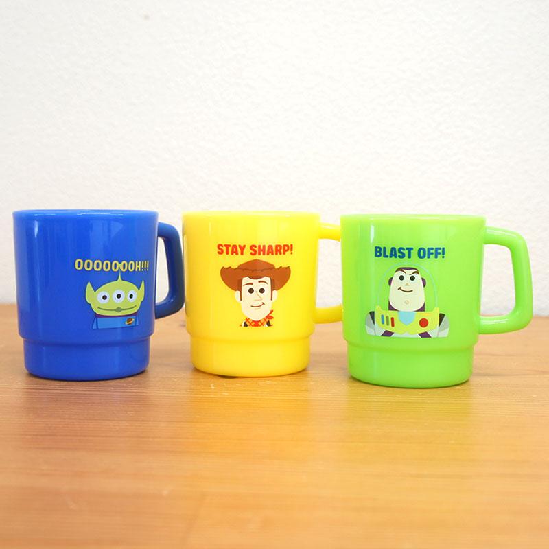 トイストーリー プラスチックマグカップ DISNEY ディズニー PIXER