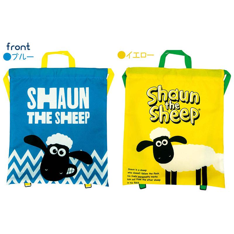 ひつじのショーン ナップリュック ナップサック 体操着入れにピッタリサイズの巾着袋 体操服入れ 幼稚園 通園グッズ 入学準備 A K1387 コムキッズヤフー店 通販 Yahoo ショッピング