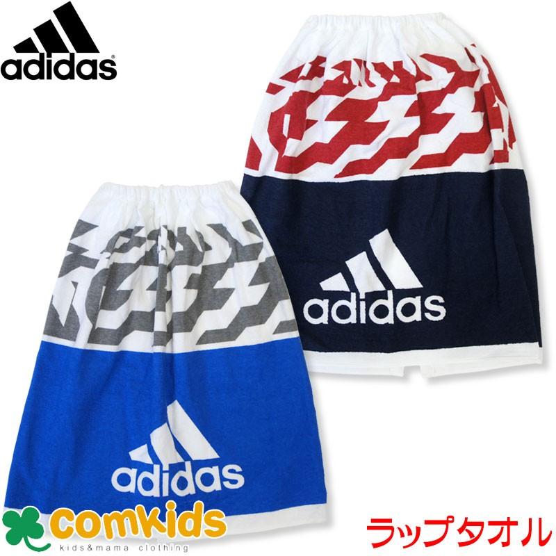 ジュニアadidas アディダス まきまきタオル 長さ60cmプールタオル ラップタオル 巻タオル 子供用 スイムウエア プール用バスタオル 男の子 小学生 E Adt1685 コムキッズヤフー店 通販 Yahoo ショッピング