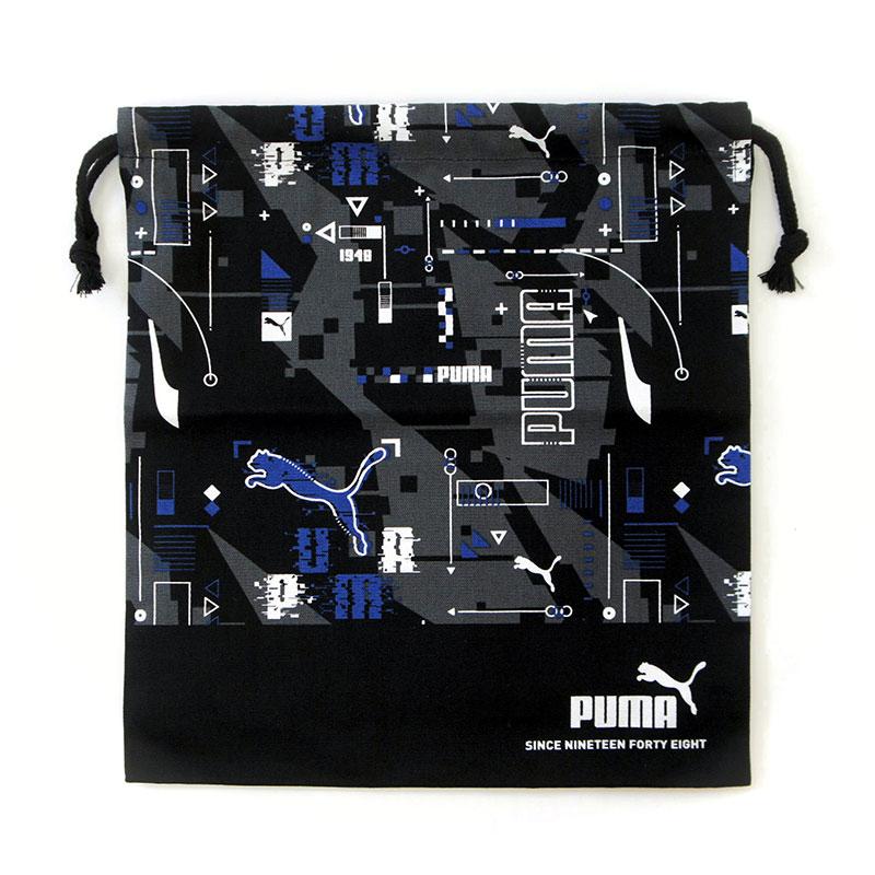 PUMA プーマ 巾着M エプロン入れや給食袋かばんの中の整理にぴったりの
