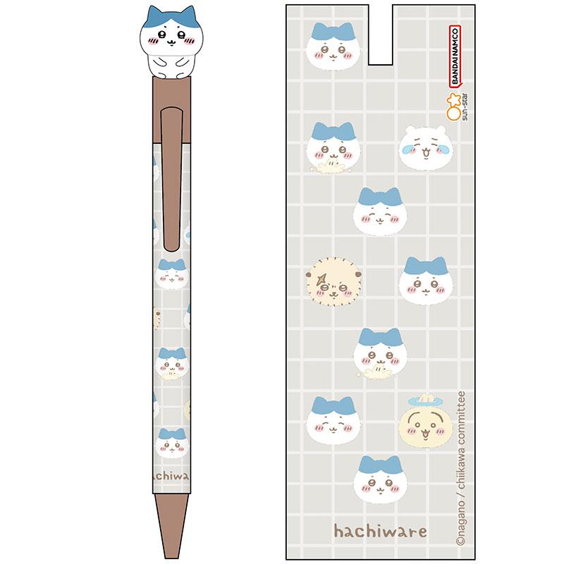 ちいかわ マスコットペン2 ボールペン 0.7mm 油性ボールペン　文房具　筆記用具 ちいかわ　ハチワレ　うさぎ キャラクター｜comkids-y｜04