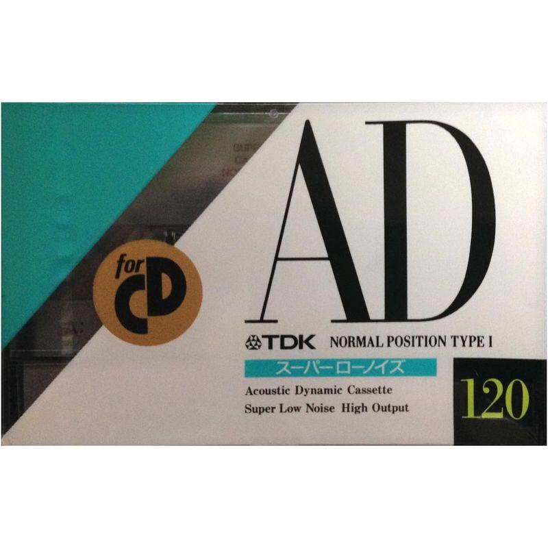 TDK 日本製ノーマルポジションカセットテープ　AD 60分用