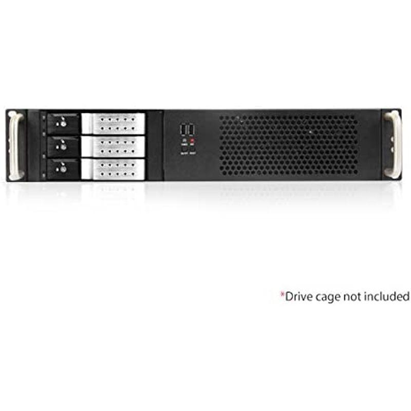 iStarUSA D-214-MATX - 2U コンパクトラックマウント microATX対応シャーシ D-214-MATX