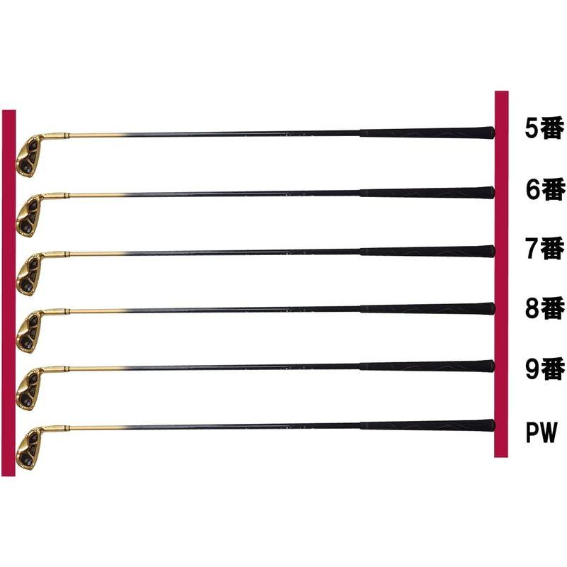 【新品 30%off 送料無料】 MUTSUMI HONMA ムツミ ホンマ 本間睦 MH-777 ワンレングスアイアン ゴールドIP 6本組 (#5-9.PW) オリジナル 【EIM8961048613】(31434円)