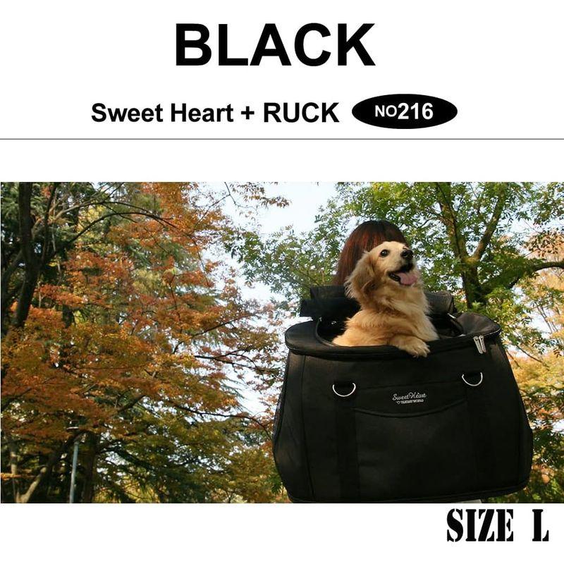 ファンタジーワールド スイートハート リュックタイプ ブラック SH-216BK 小型犬用 スイートハート リュックタイプ ブラック SH 216BK 小型犬用