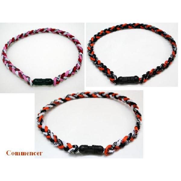 三つ網み　ゲルマネックレス　野球用品 |  | 01