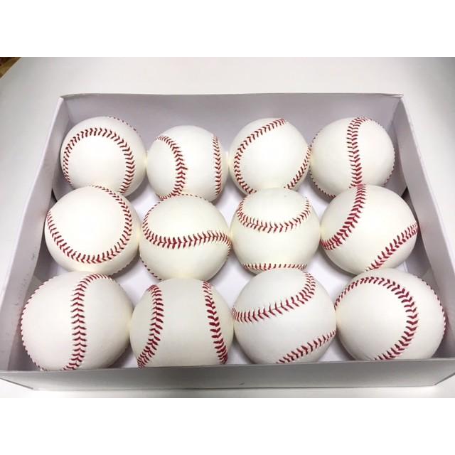 訳アリ 牛皮革硬式 野球ボール 1ダース 硬球/マシンの使用も可能 3