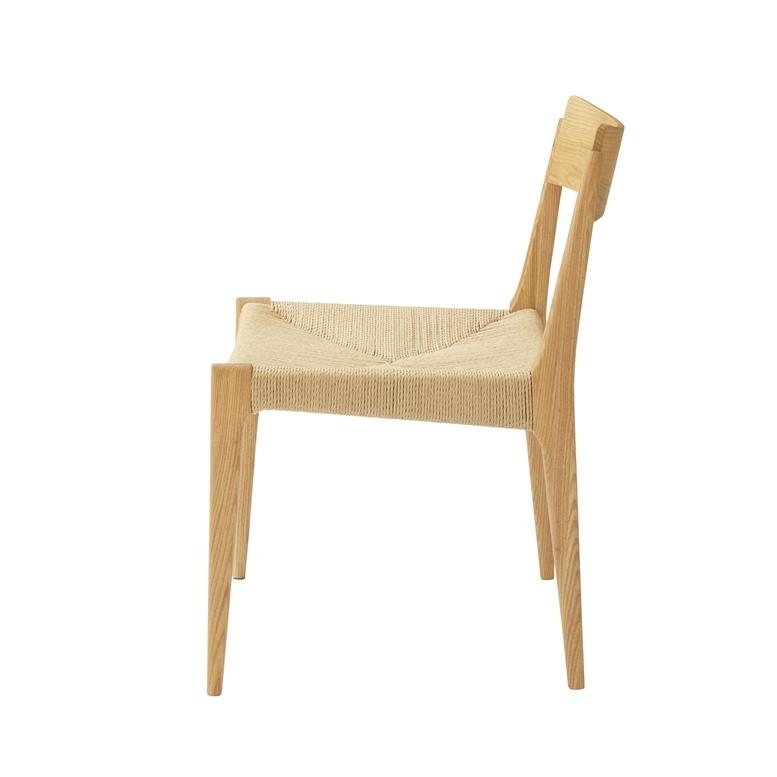 ペーパーコードチェア おしゃれ 木製 天然木 ダイニングチェア いす 椅子 北欧 ナチュラル シンプル ヴィンテージ リビング カフェ 食卓椅子 |  | 02