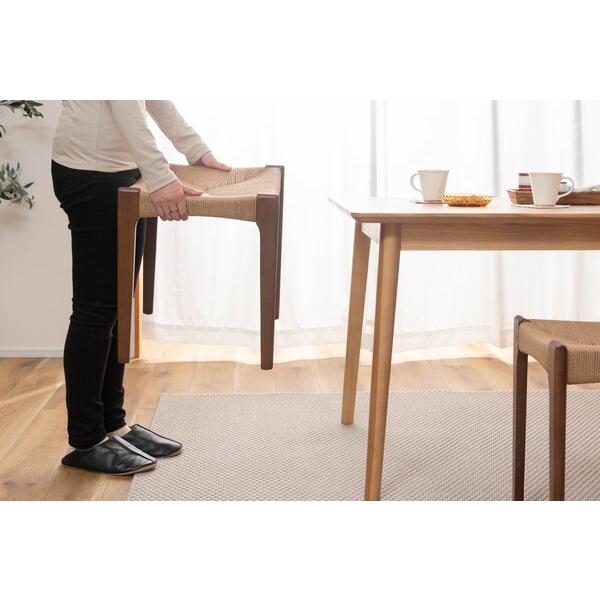 ペーパーコードスツール ダイニングチェア チェア チェアー 椅子 イス 食卓チェア アジアン 木製 おしゃれ 完成品 ブラウン |  | 05