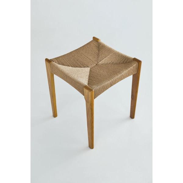 ペーパーコードスツール ダイニングチェア チェア チェアー 椅子 イス 食卓チェア アジアン 木製 おしゃれ 完成品 ナチュラル |  | 03