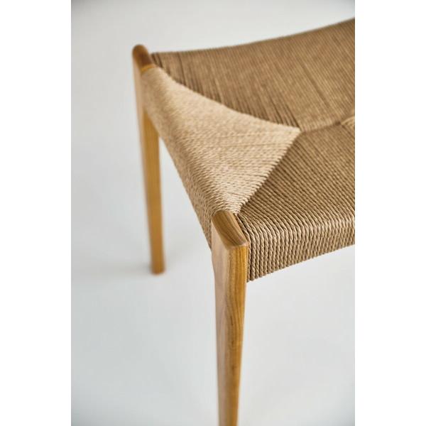 ペーパーコードスツール ダイニングチェア チェア チェアー 椅子 イス 食卓チェア アジアン 木製 おしゃれ 完成品 ナチュラル |  | 04