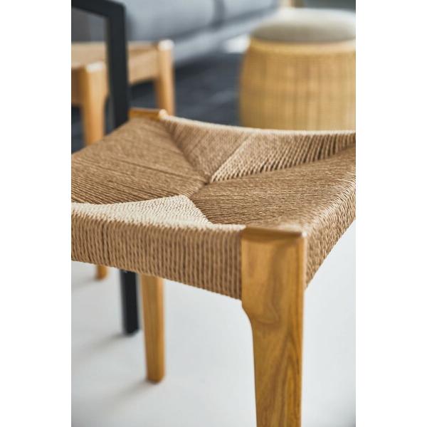 ペーパーコードスツール ダイニングチェア チェア チェアー 椅子 イス 食卓チェア アジアン 木製 おしゃれ 完成品 ナチュラル |  | 05