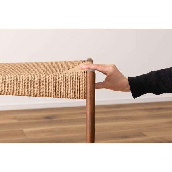 ペーパーコードベンチ ダイニングベンチ 長椅子 2人掛け チェア チェアー 椅子 イス 食卓チェア アジアン 木製 おしゃれ 完成品 ブラウン |  | 17