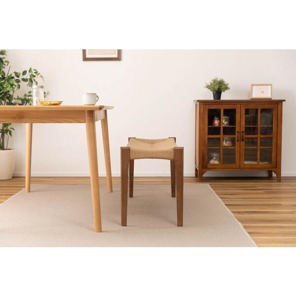 ペーパーコードベンチ ダイニングベンチ 長椅子 2人掛け チェア チェアー 椅子 イス 食卓チェア アジアン 木製 おしゃれ 完成品 ブラウン |  | 04